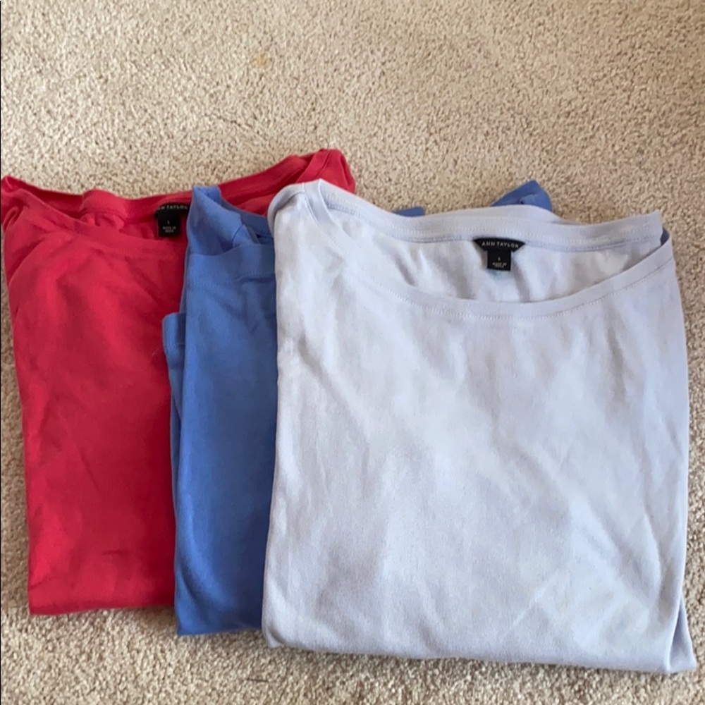 Ann Taylor ¾ sleeve tshirt